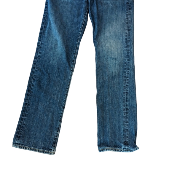 Abercrombie & Fitch slim straight leg button fly front denim jeans W 30 L 30 - Picture 2 of 8